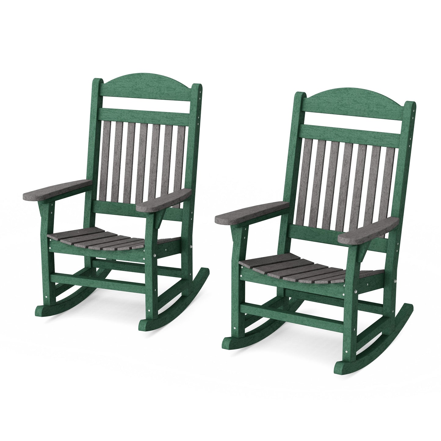 Heritage Traditional Rocking Chairs Set of 2