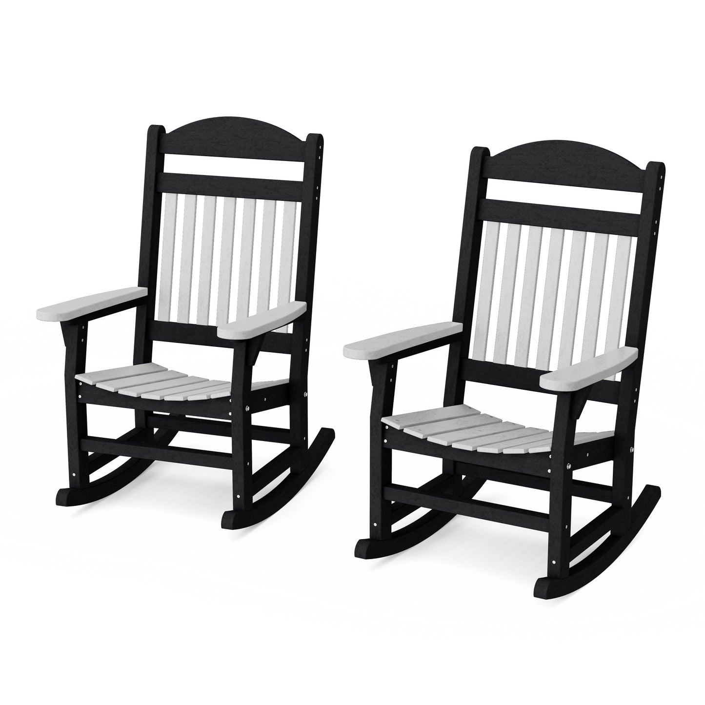 Heritage Traditional Rocking Chairs Set of 2