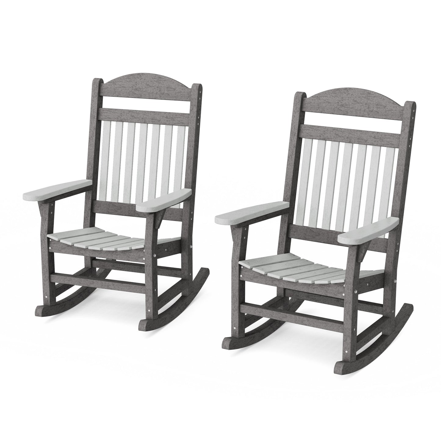 Heritage Traditional Rocking Chairs Set of 2