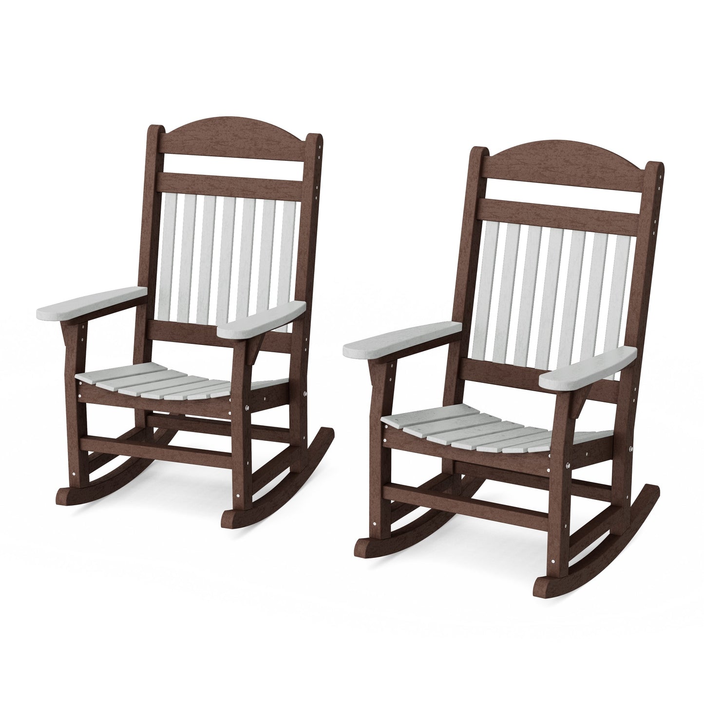 Heritage Traditional Rocking Chairs Set of 2