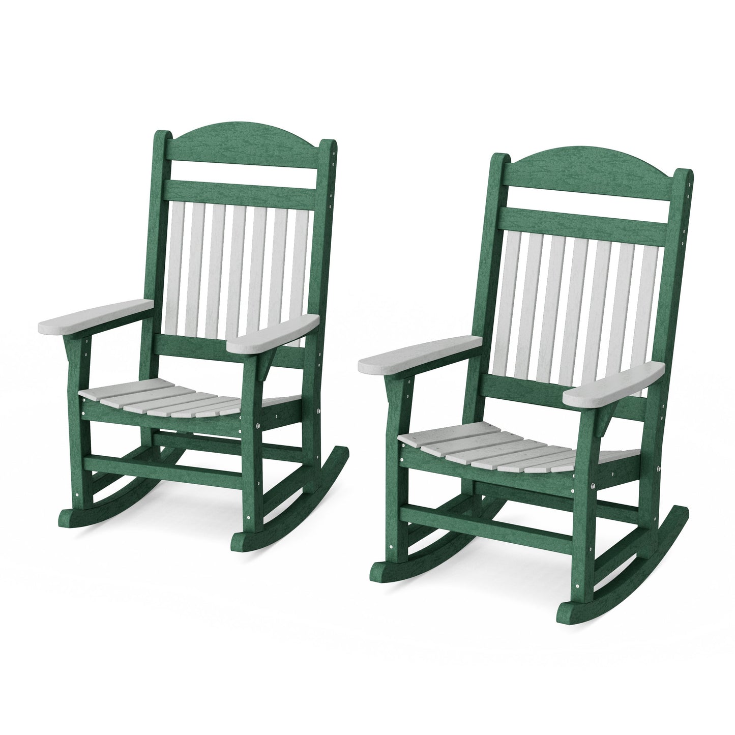 Heritage Traditional Rocking Chairs Set of 2