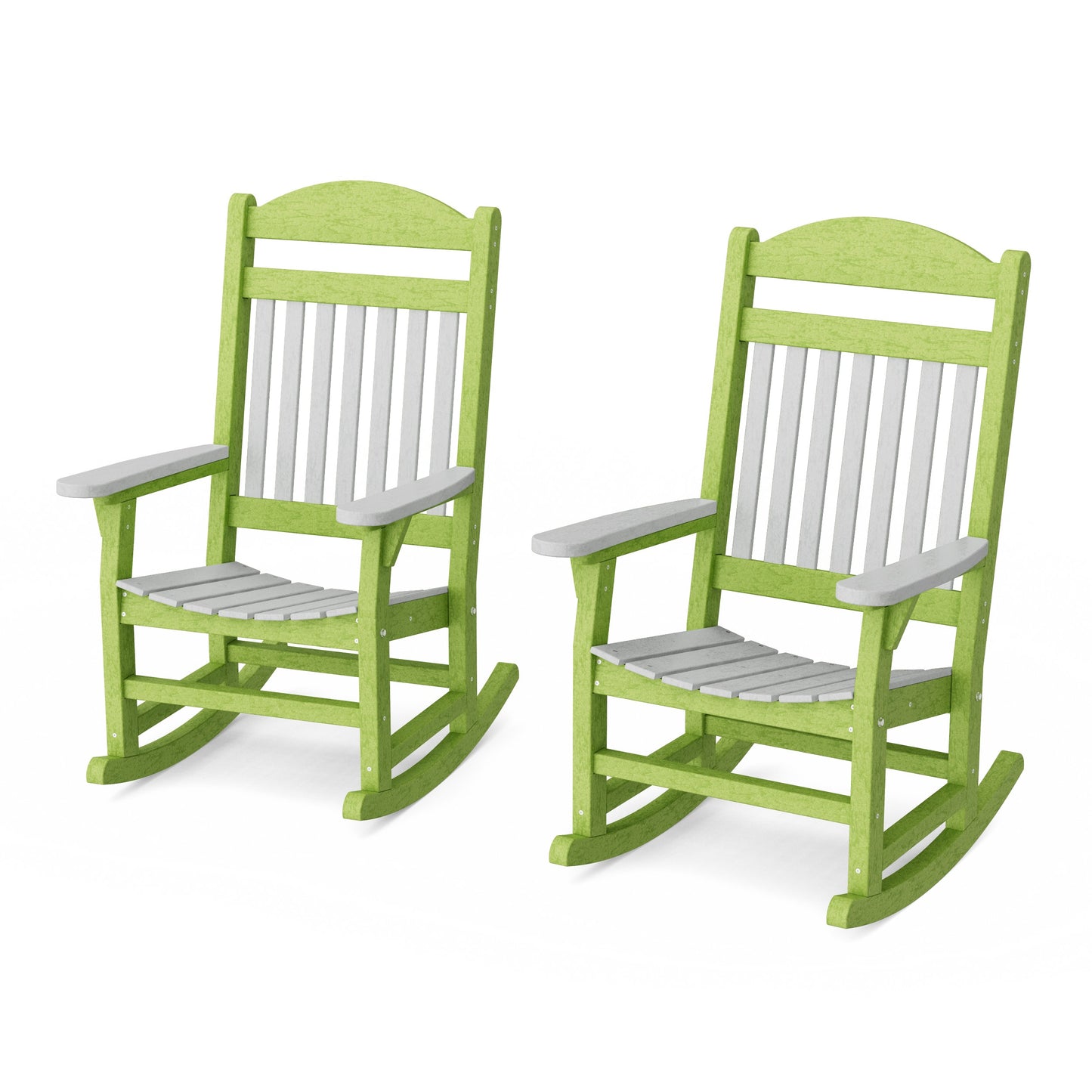 Heritage Traditional Rocking Chairs Set of 2