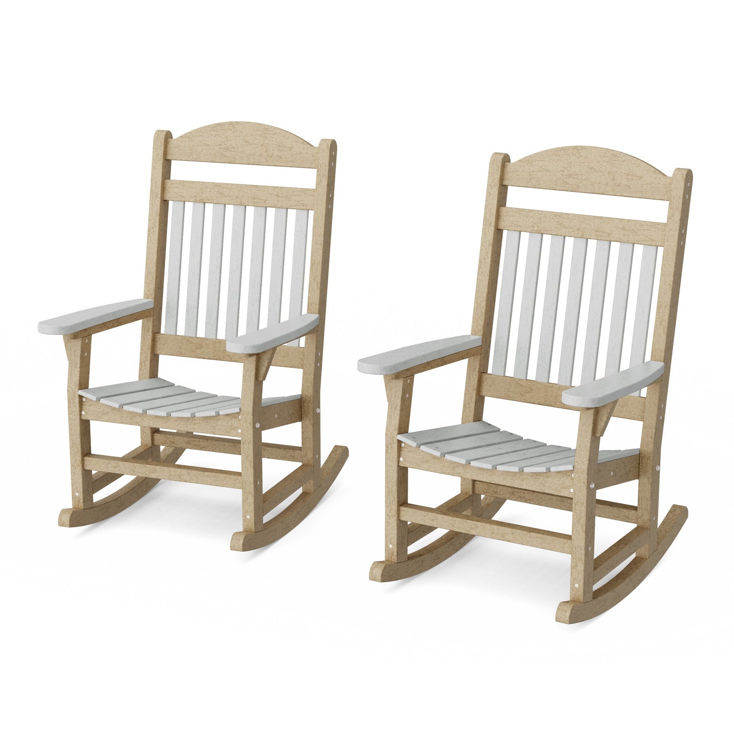 Heritage Traditional Rocking Chairs Set of 2