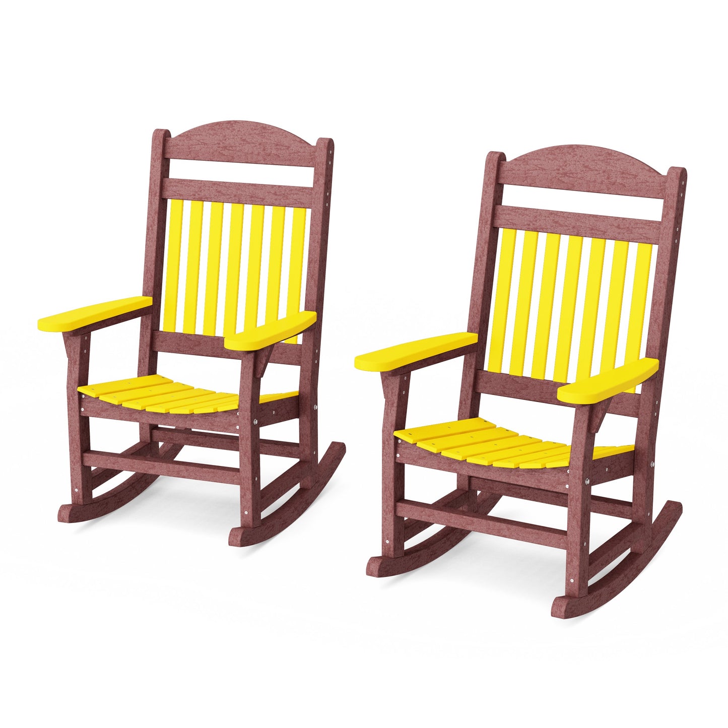 Heritage Traditional Rocking Chairs Set of 2