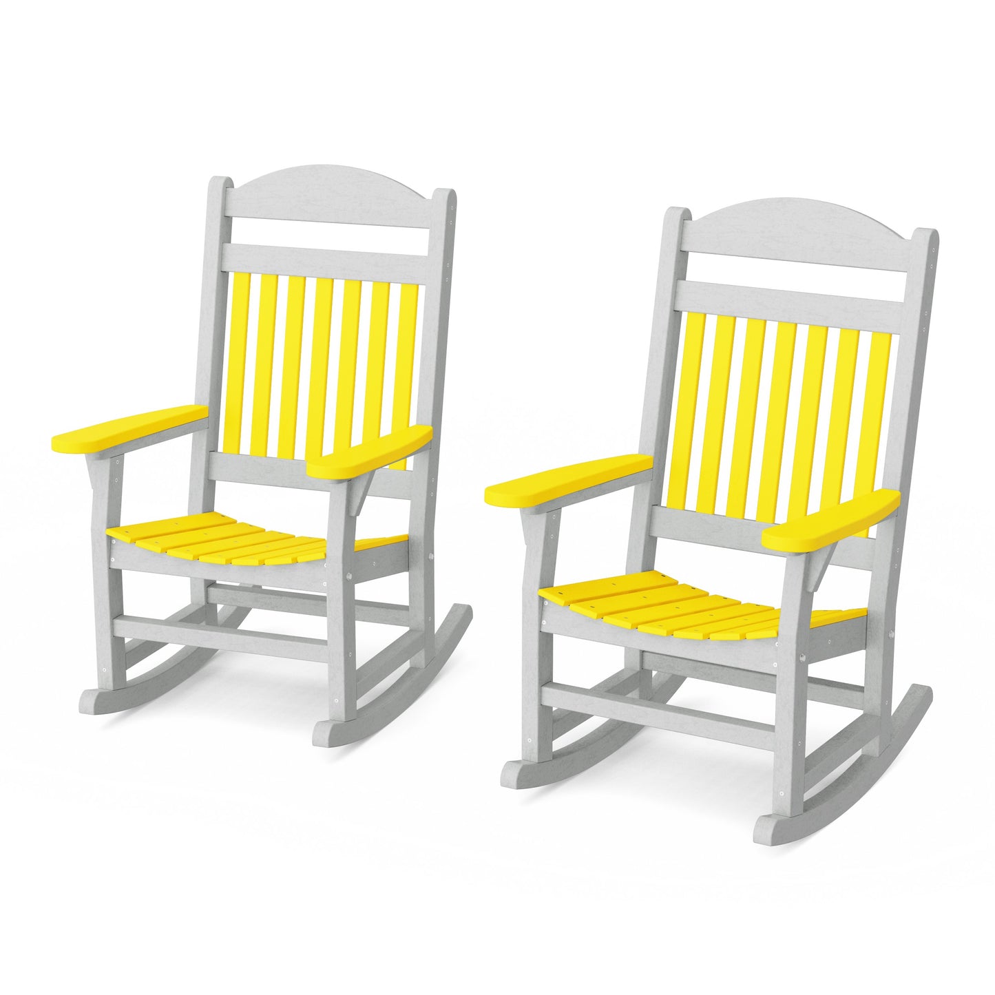 Heritage Traditional Rocking Chairs Set of 2