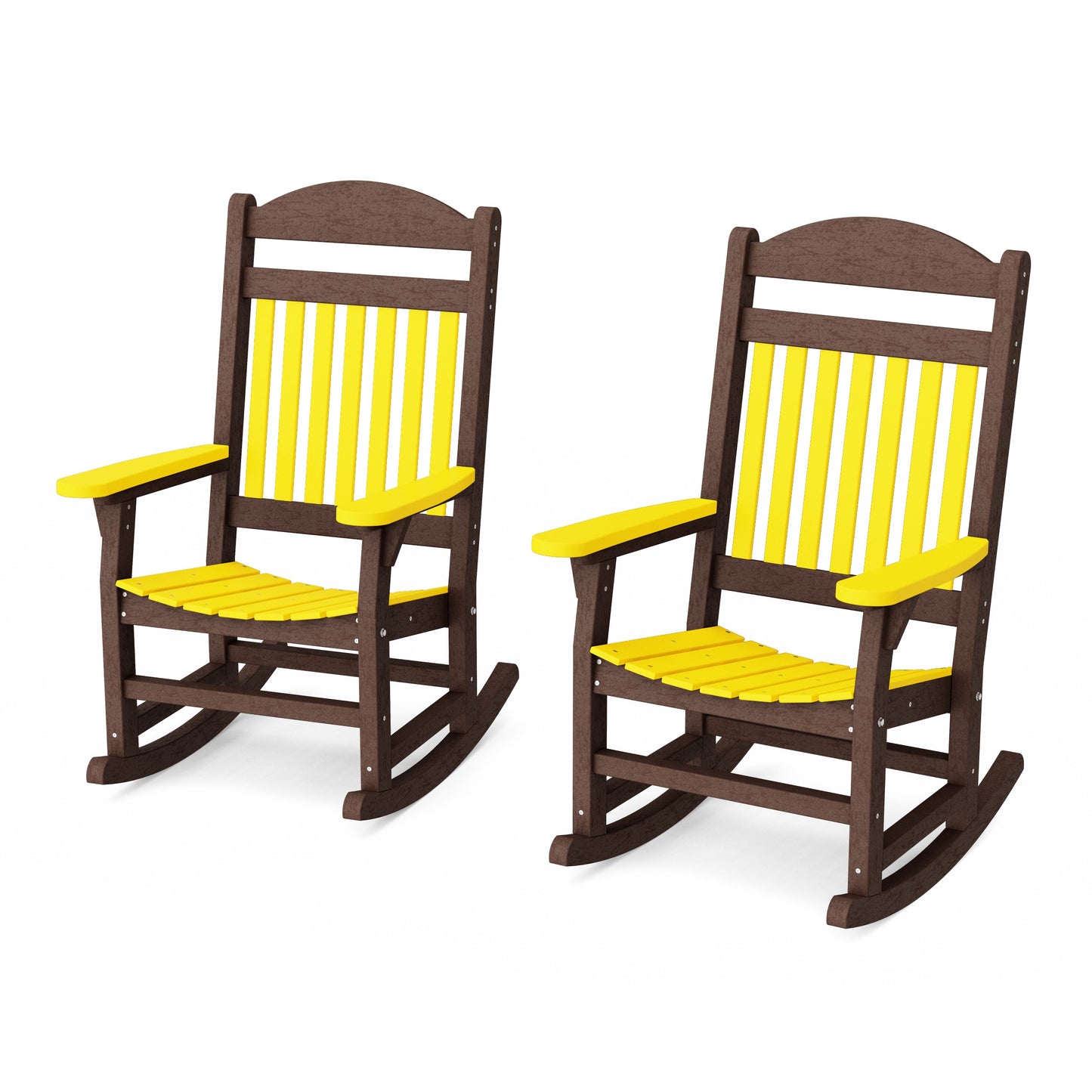 Heritage Traditional Rocking Chairs Set of 2