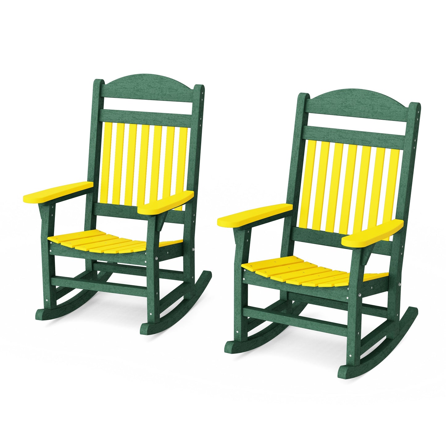 Heritage Traditional Rocking Chairs Set of 2