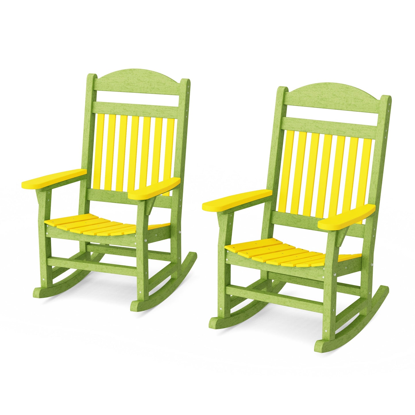 Heritage Traditional Rocking Chairs Set of 2