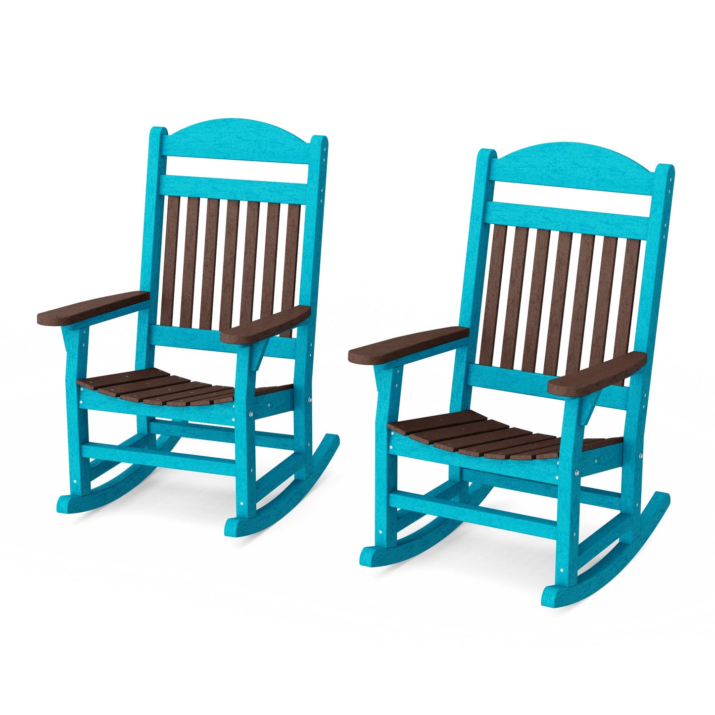 Heritage Traditional Rocking Chairs Set of 2