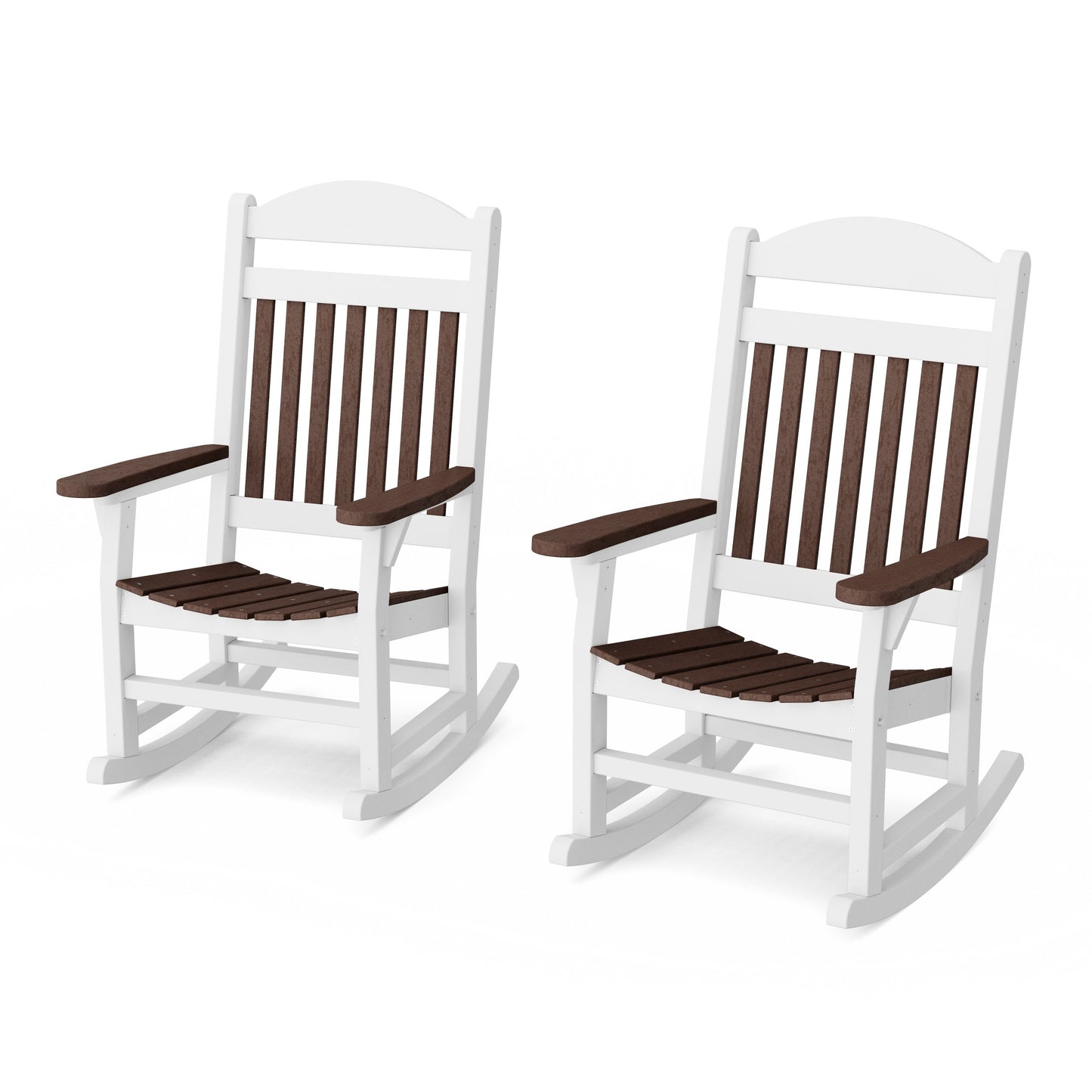 Heritage Traditional Rocking Chairs Set of 2