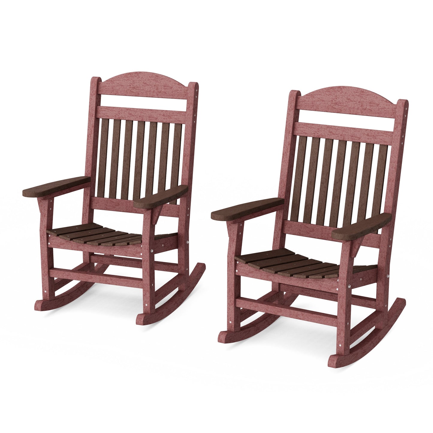 Heritage Traditional Rocking Chairs Set of 2