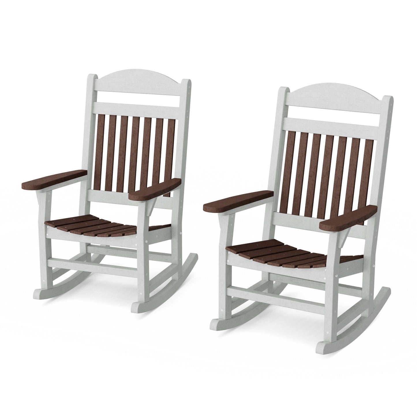 Heritage Traditional Rocking Chairs Set of 2