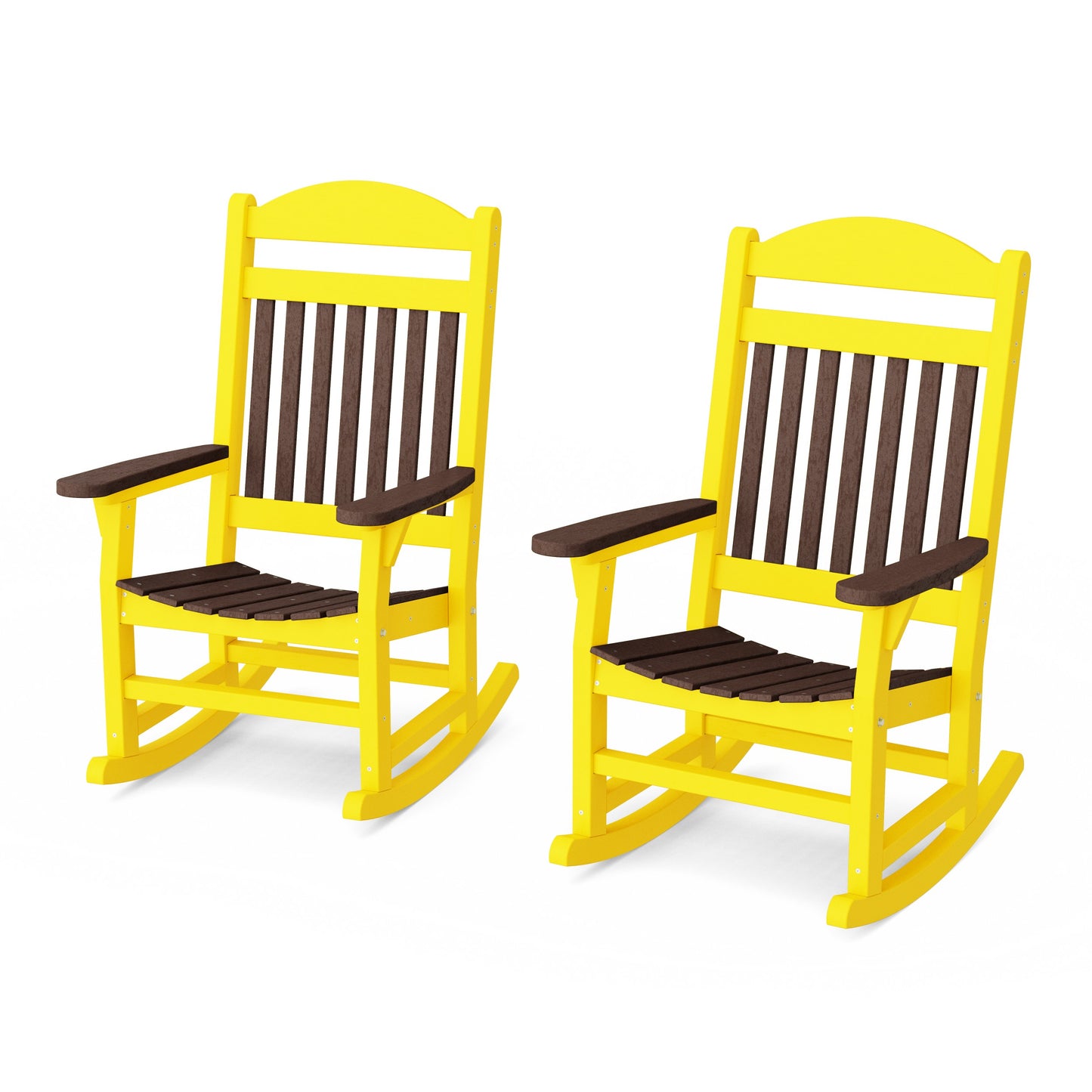 Heritage Traditional Rocking Chairs Set of 2