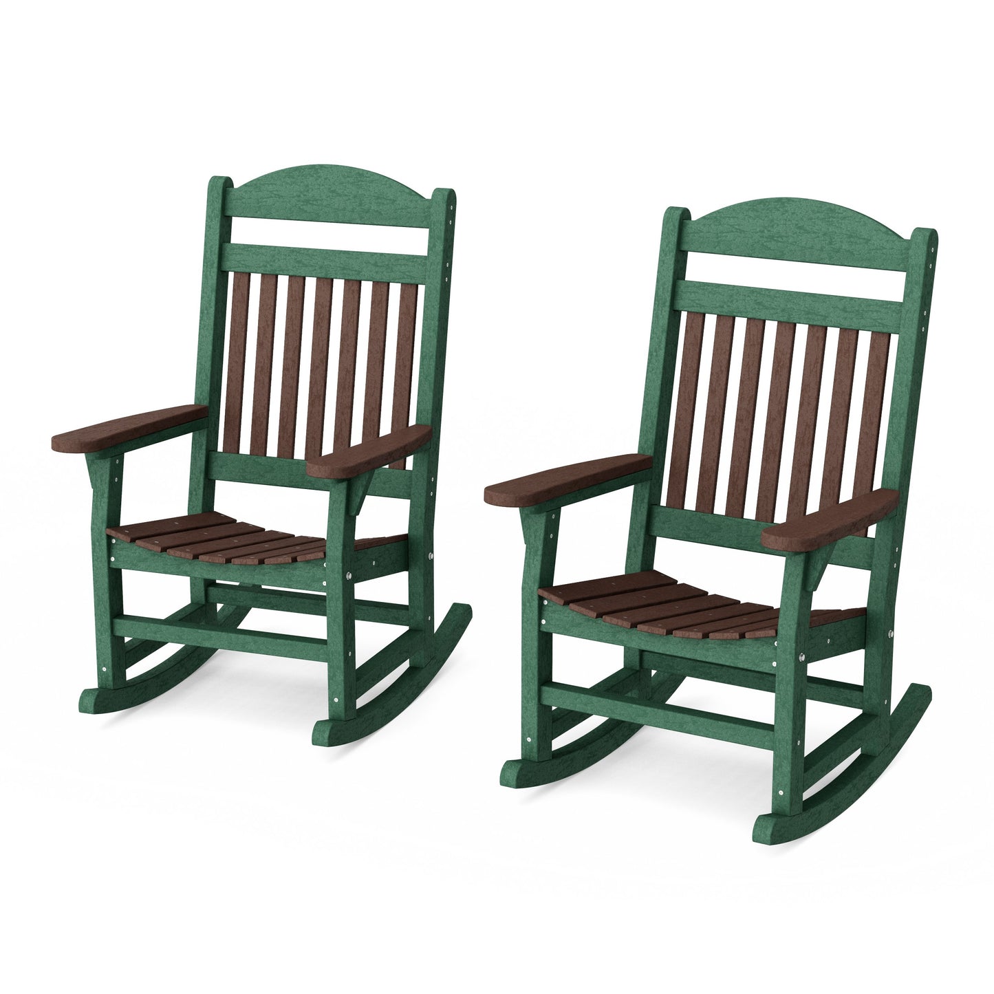 Heritage Traditional Rocking Chairs Set of 2