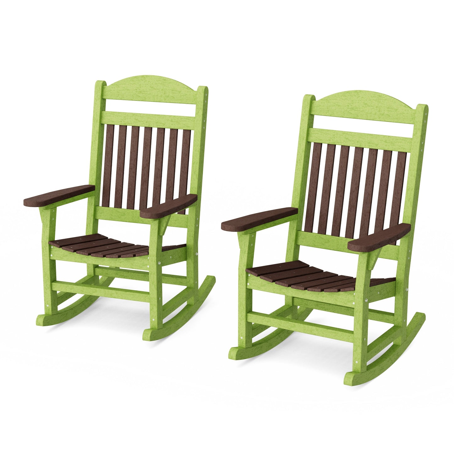 Heritage Traditional Rocking Chairs Set of 2