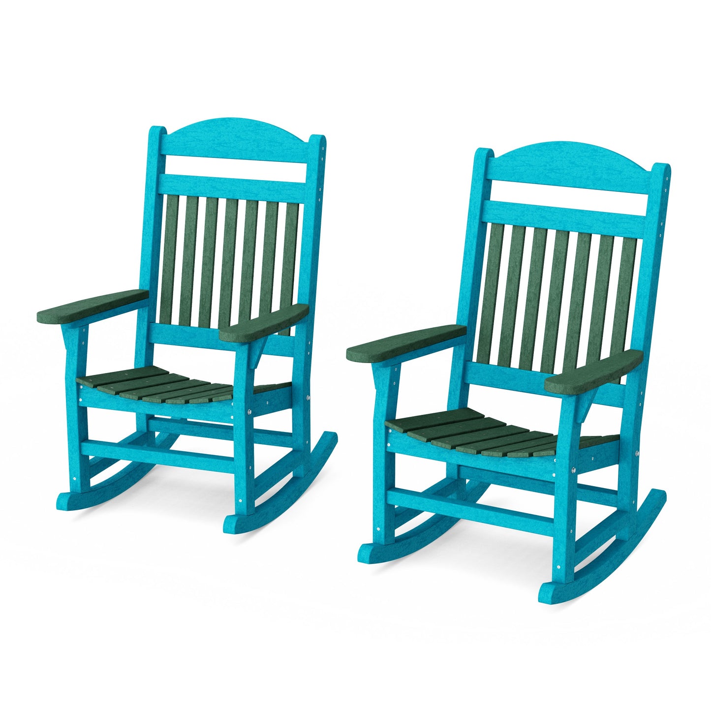 Heritage Traditional Rocking Chairs Set of 2