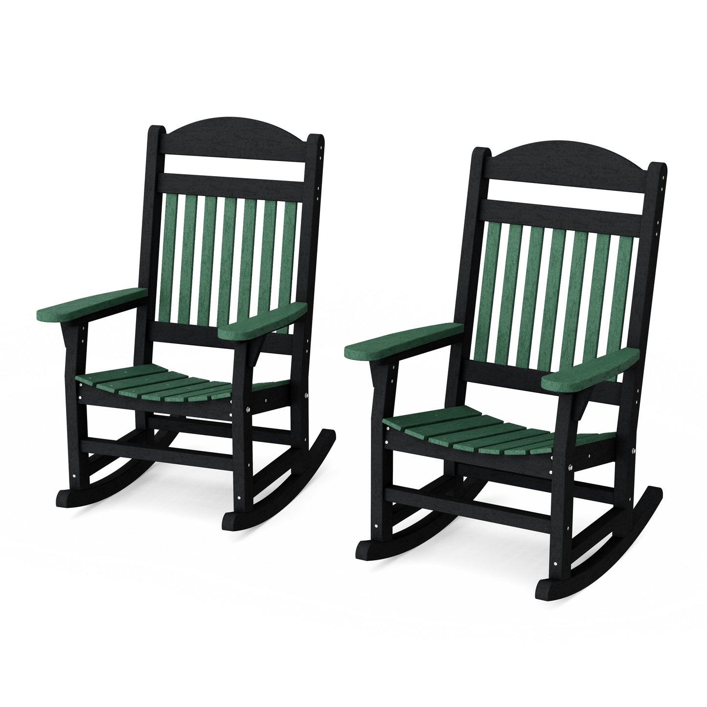 Heritage Traditional Rocking Chairs Set of 2