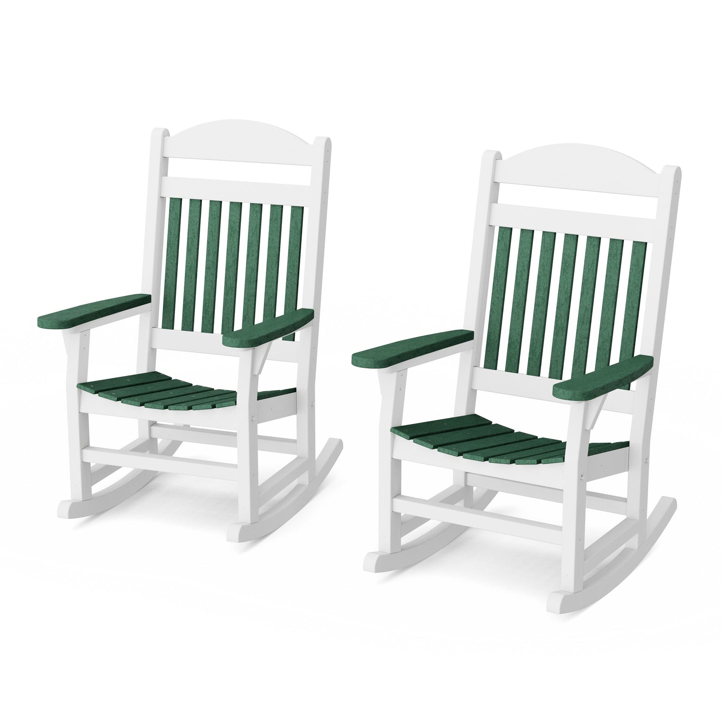 Heritage Traditional Rocking Chairs Set of 2