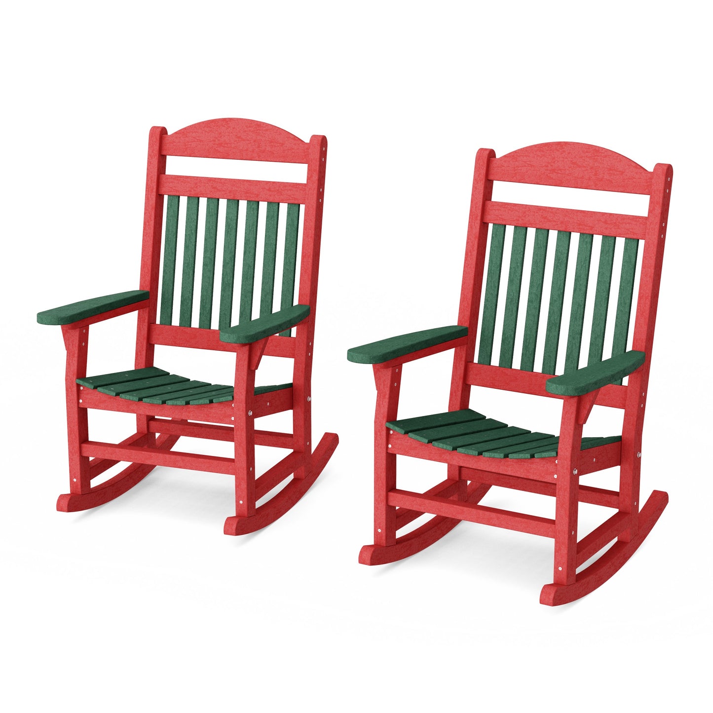 Heritage Traditional Rocking Chairs Set of 2