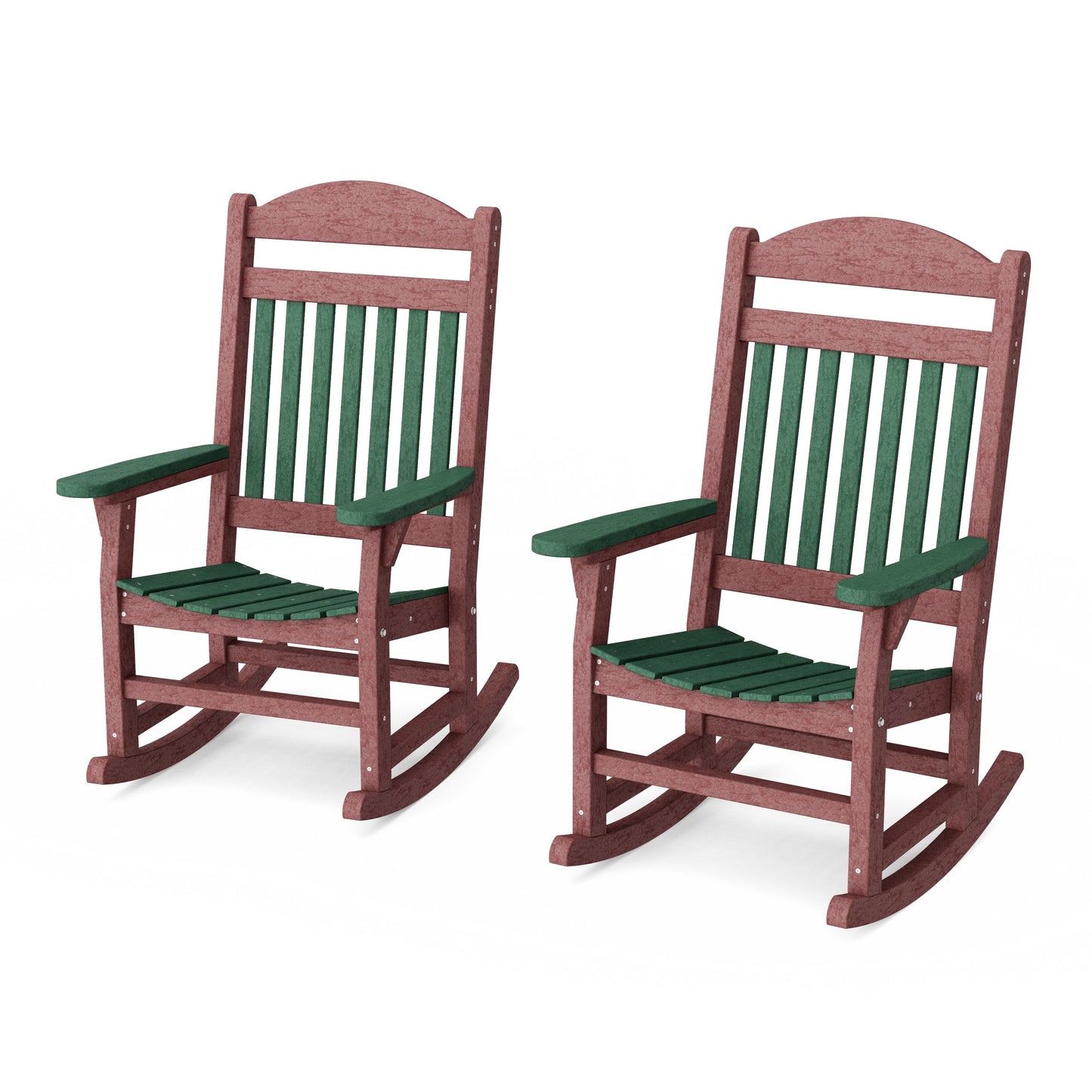 Heritage Traditional Rocking Chairs Set of 2