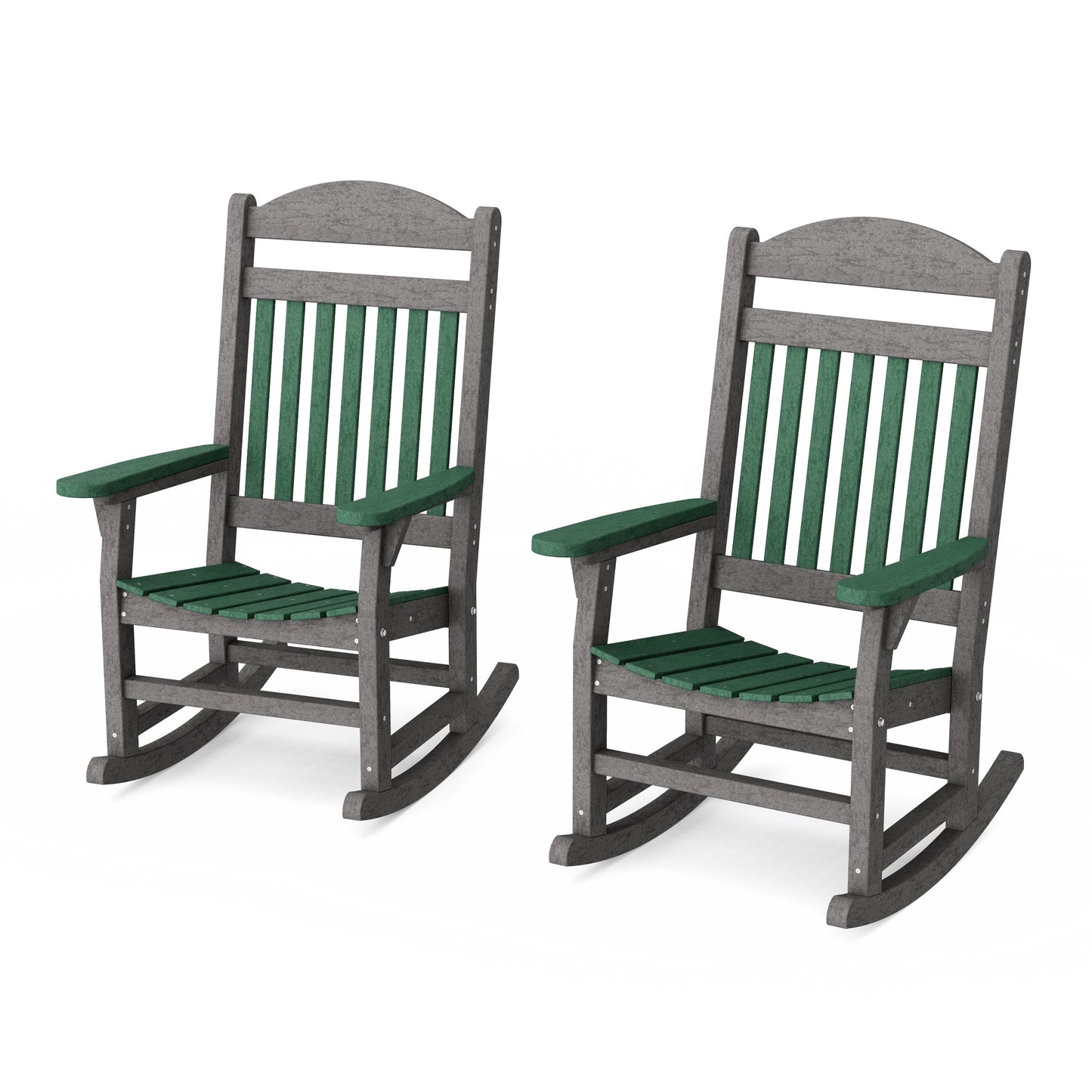 Heritage Traditional Rocking Chairs Set of 2