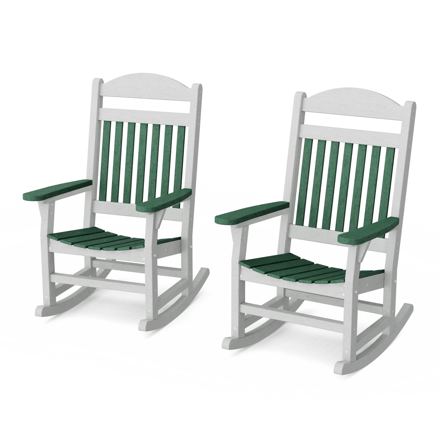 Heritage Traditional Rocking Chairs Set of 2