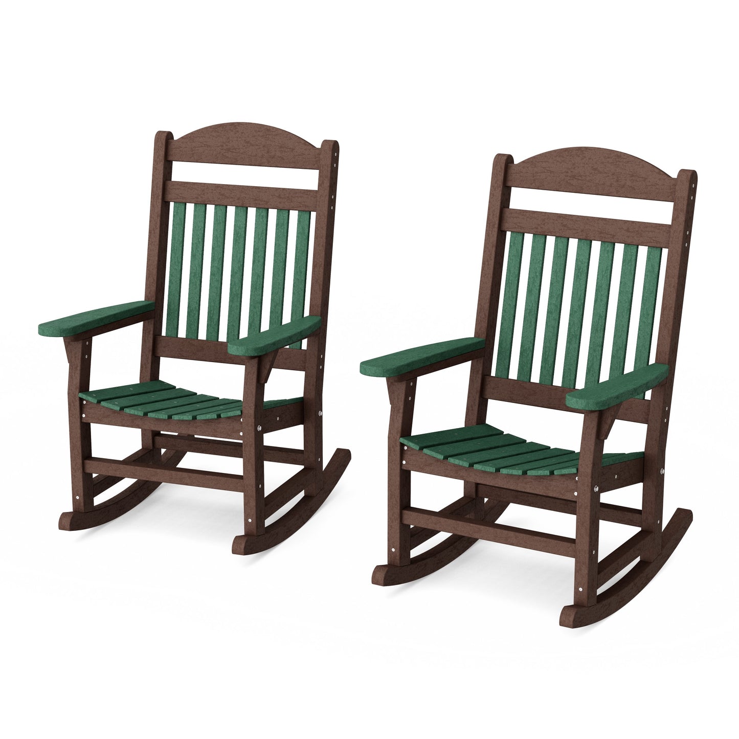 Heritage Traditional Rocking Chairs Set of 2