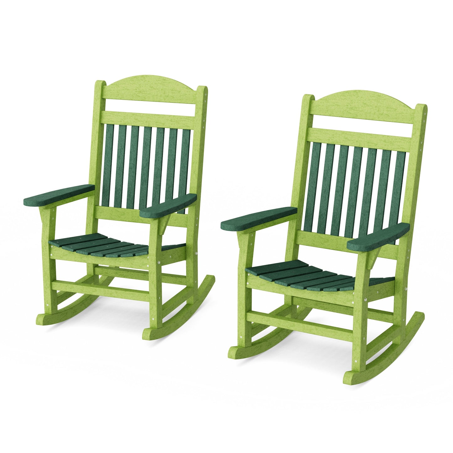 Heritage Traditional Rocking Chairs Set of 2