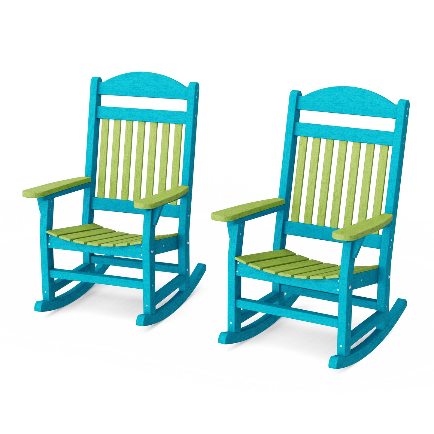 Heritage Traditional Rocking Chairs Set of 2