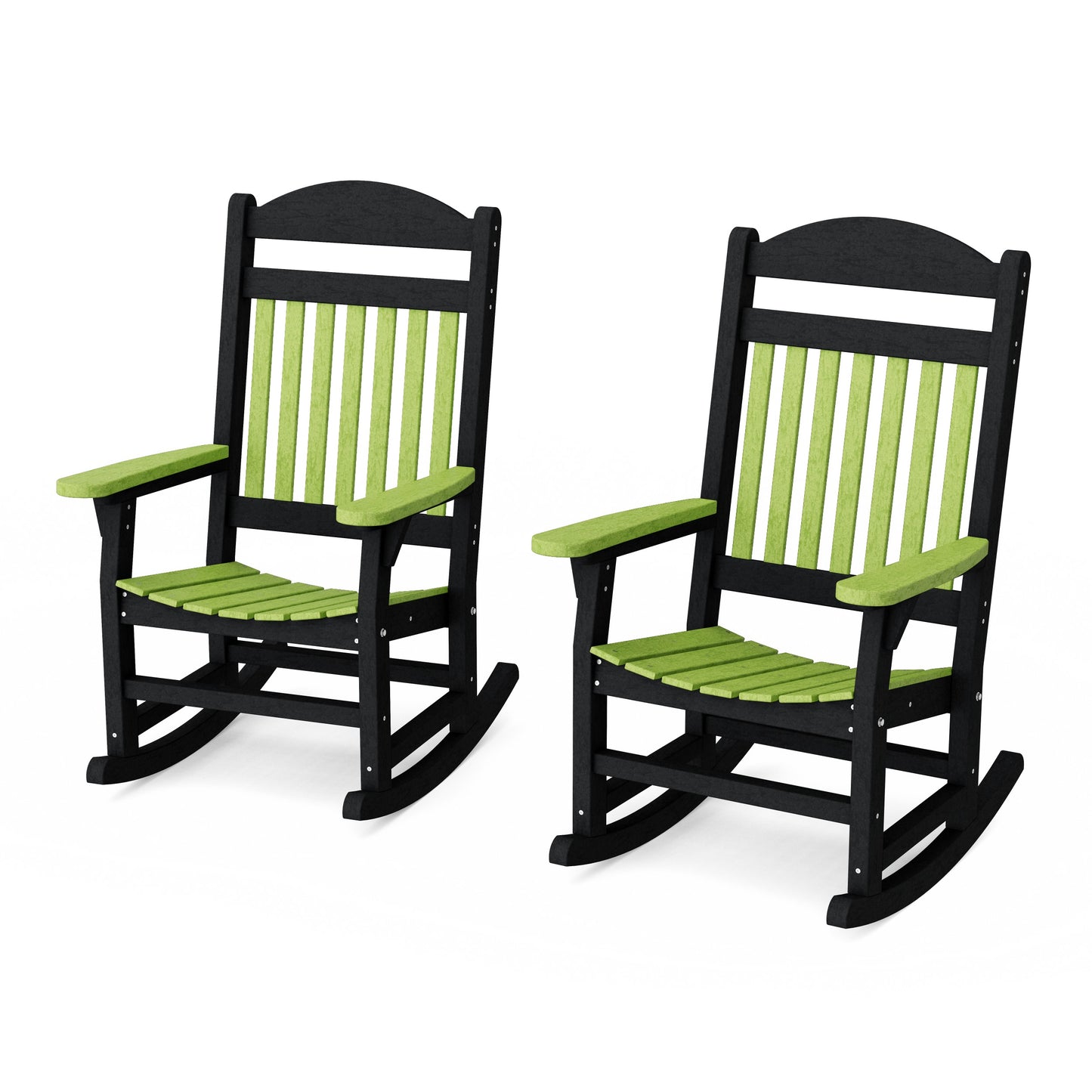 Heritage Traditional Rocking Chairs Set of 2
