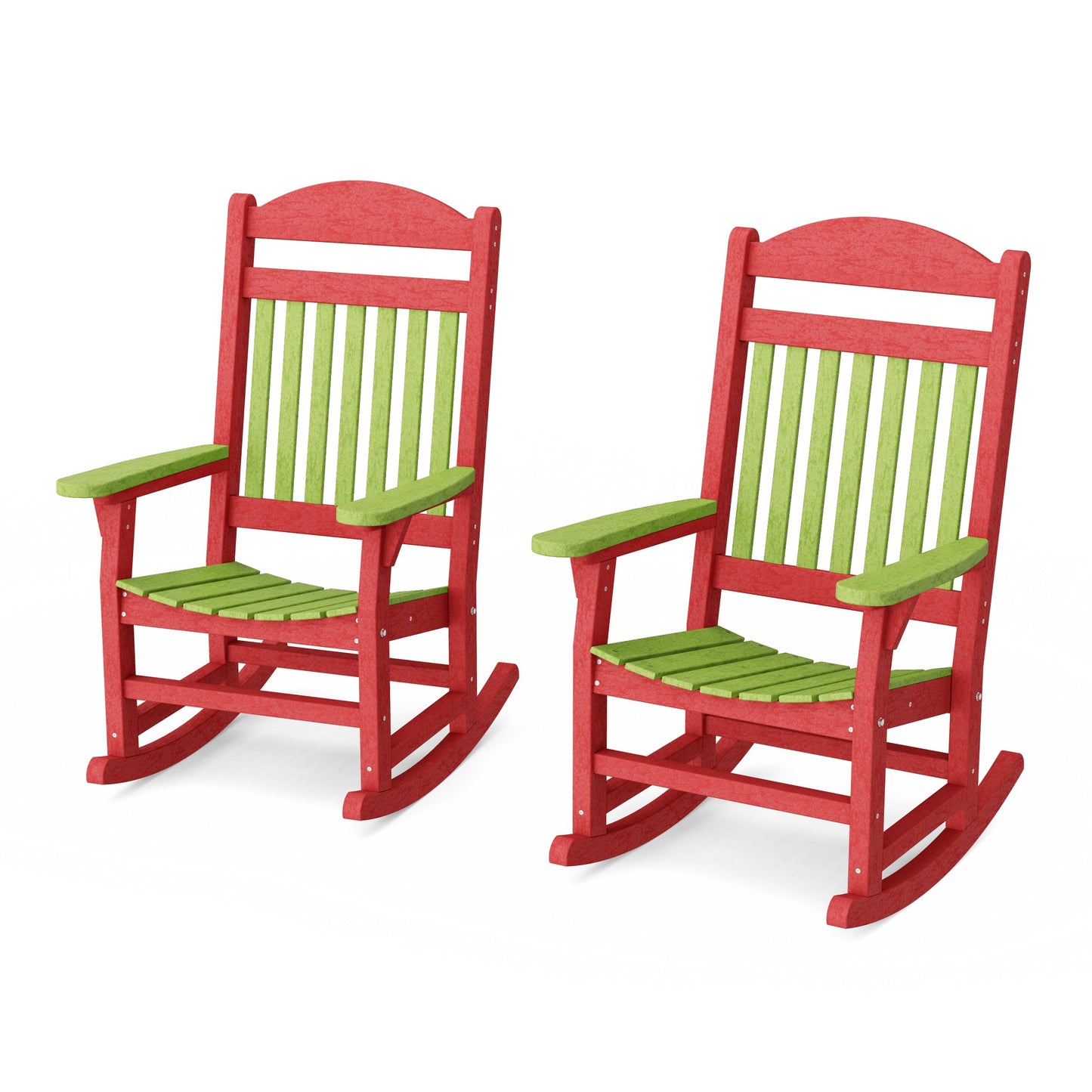 Heritage Traditional Rocking Chairs Set of 2