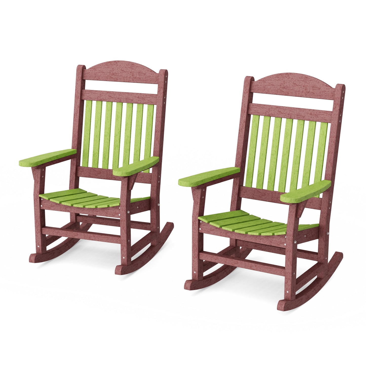 Heritage Traditional Rocking Chairs Set of 2