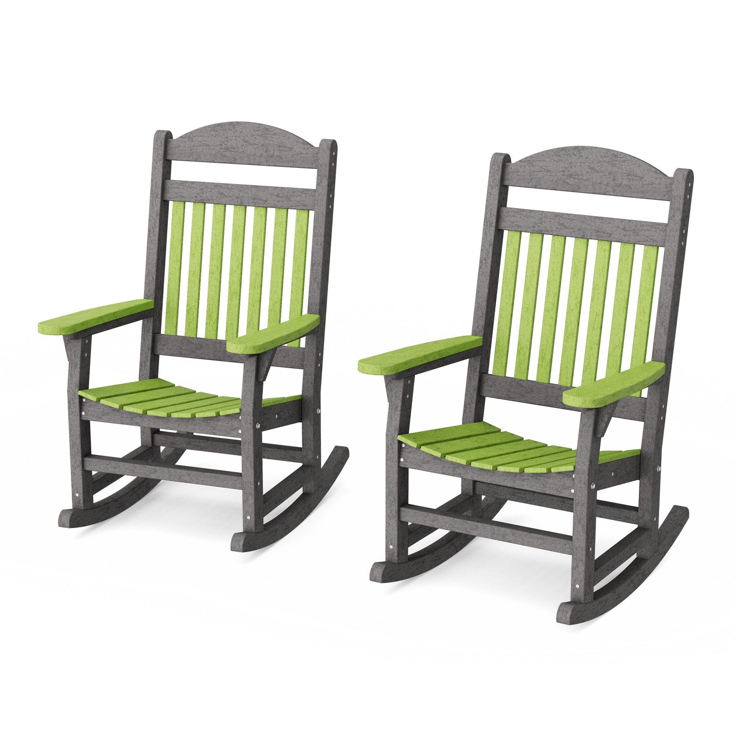 Heritage Traditional Rocking Chairs Set of 2
