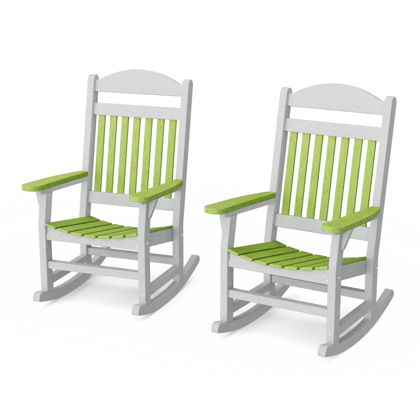 Heritage Traditional Rocking Chairs Set of 2