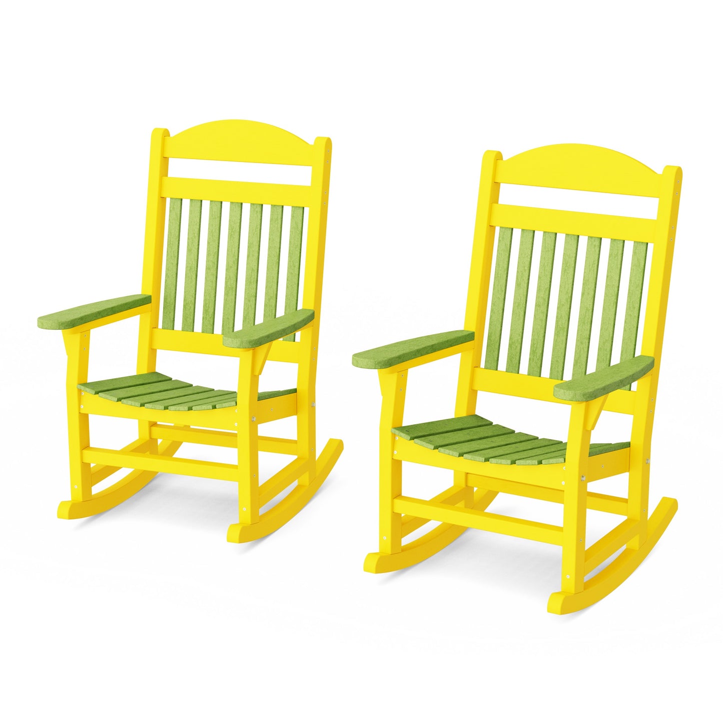 Heritage Traditional Rocking Chairs Set of 2