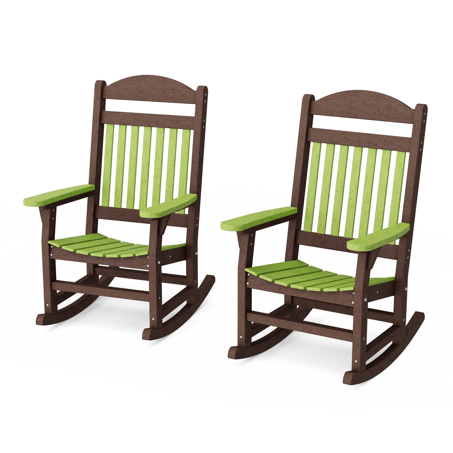 Heritage Traditional Rocking Chairs Set of 2