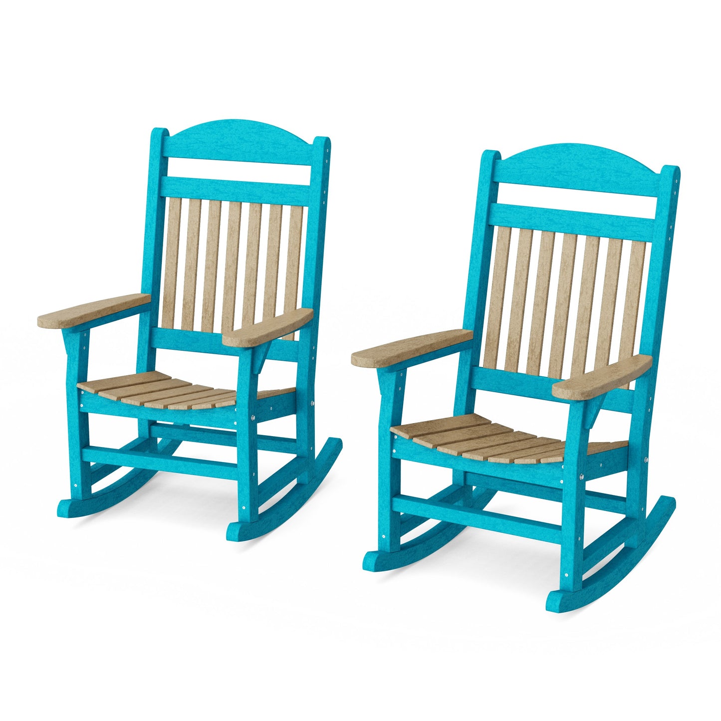 Heritage Traditional Rocking Chairs Set of 2