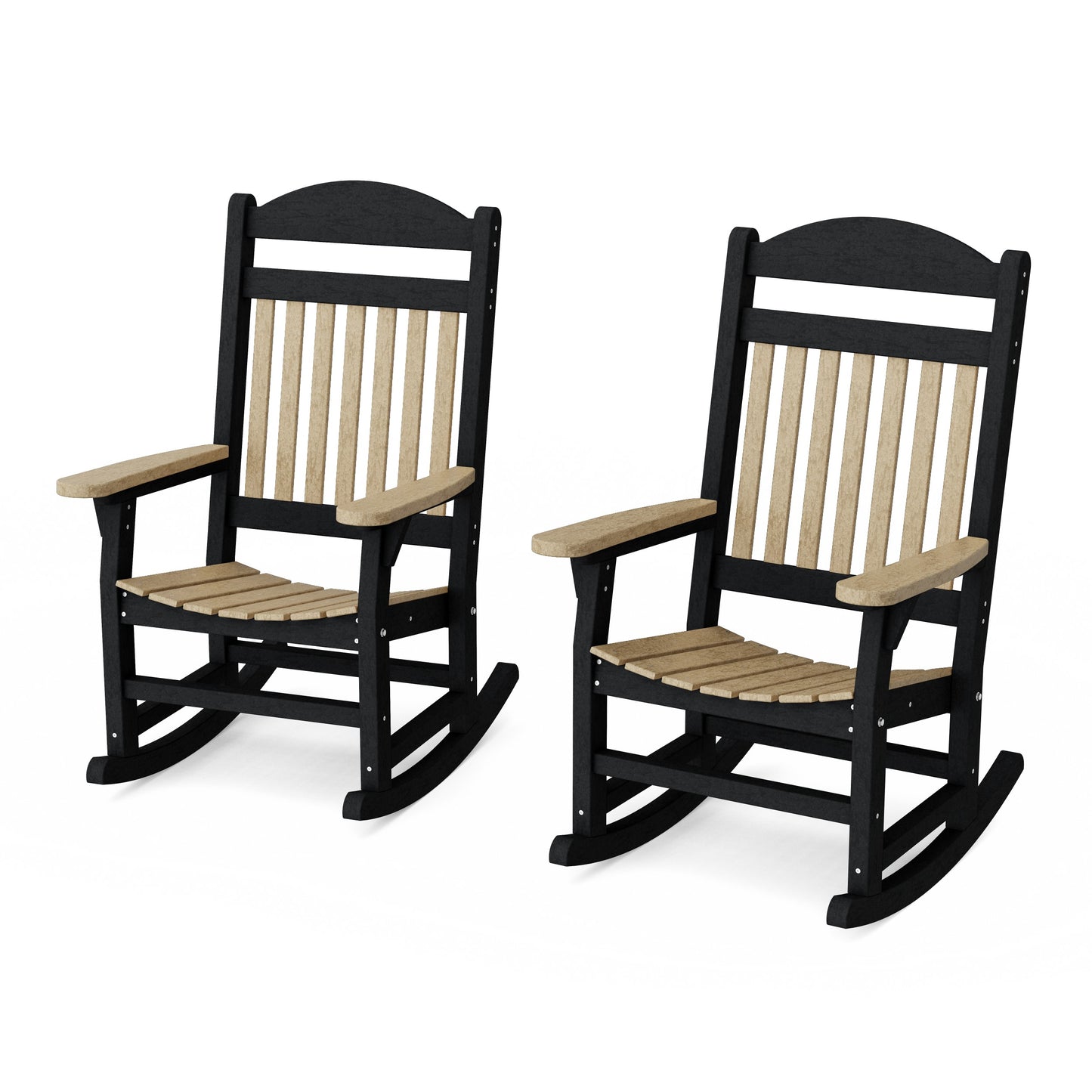 Heritage Traditional Rocking Chairs Set of 2