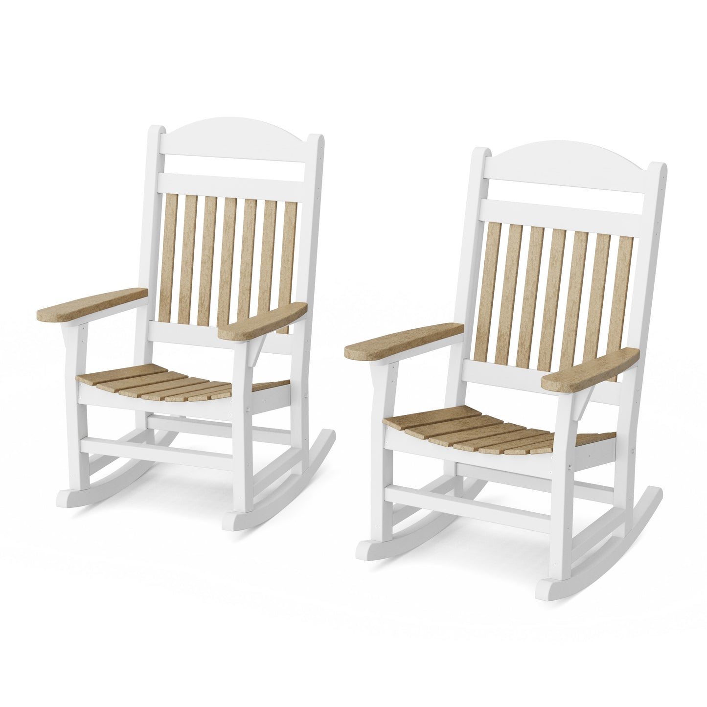 Heritage Traditional Rocking Chairs Set of 2