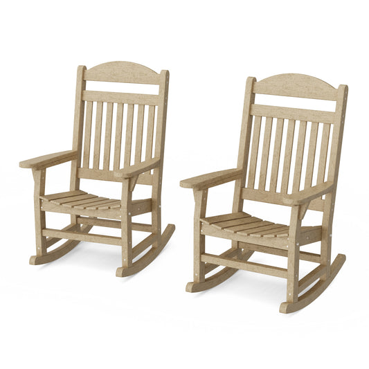 Heritage Traditional Rocking Chairs Set of 2