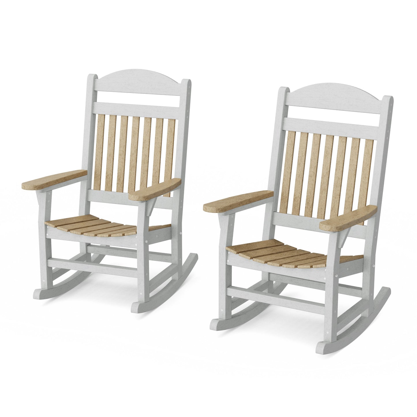 Heritage Traditional Rocking Chairs Set of 2