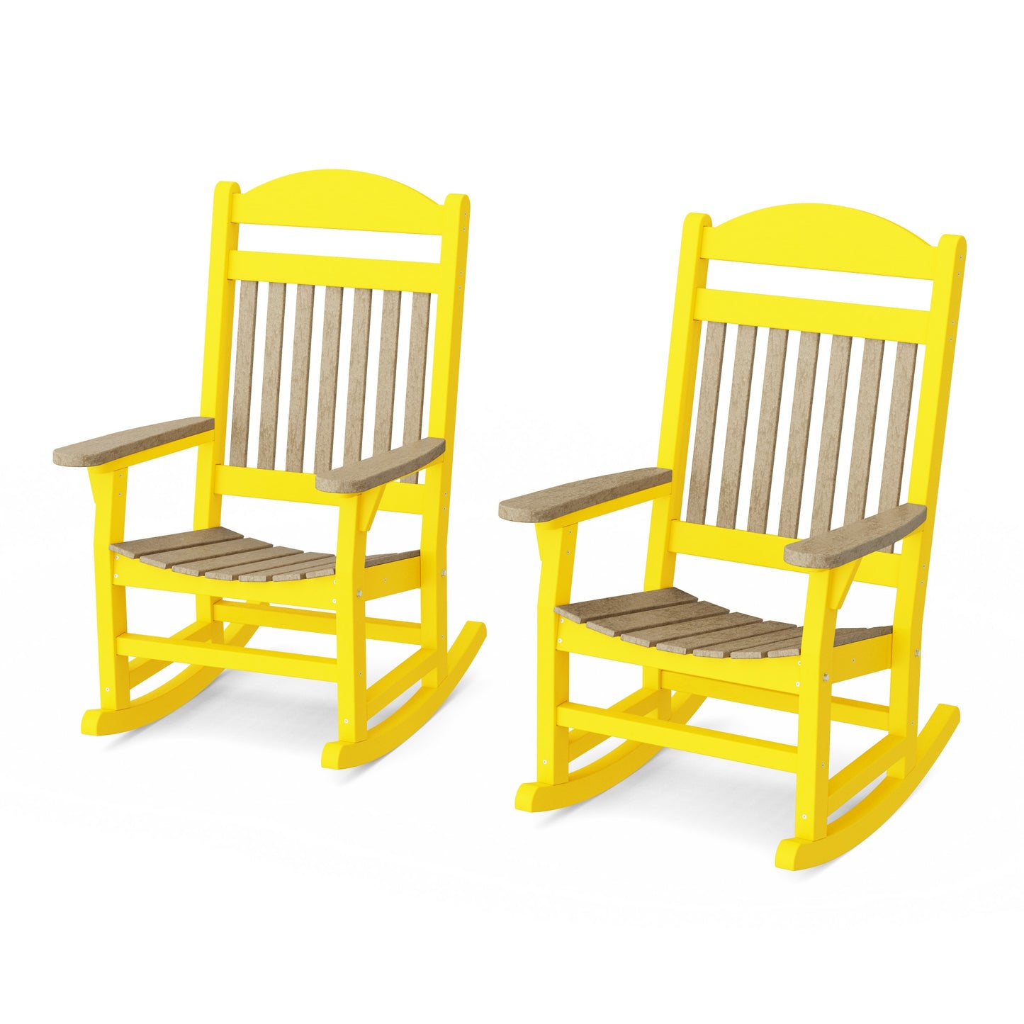 Heritage Traditional Rocking Chairs Set of 2