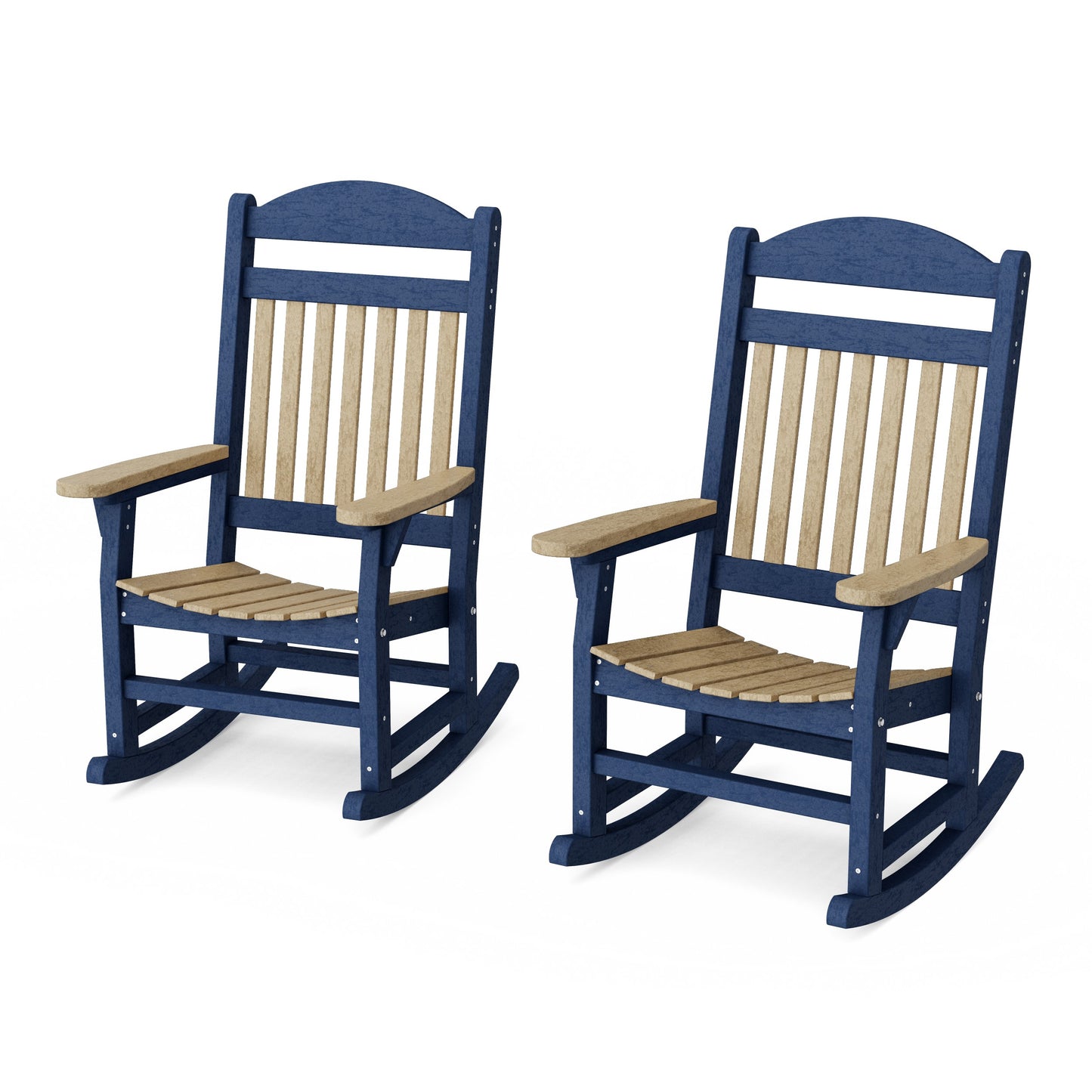 Heritage Traditional Rocking Chairs Set of 2