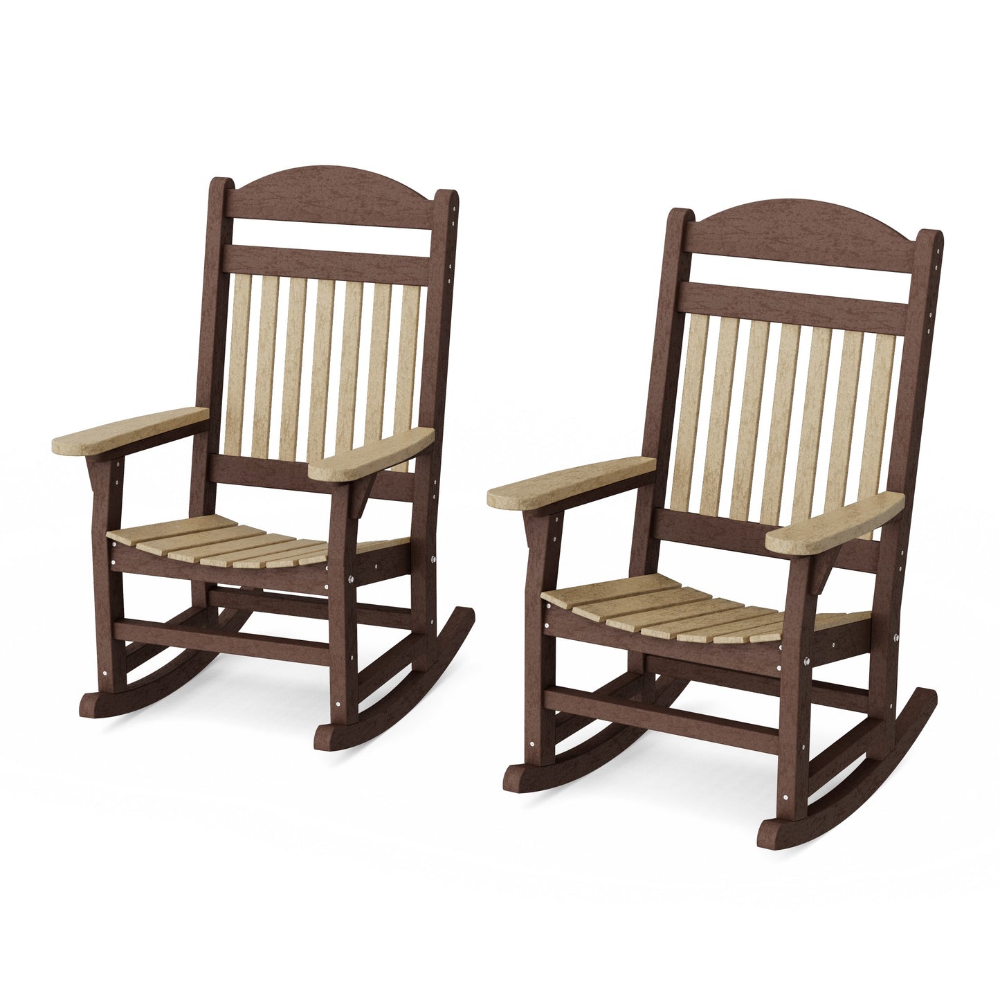 Heritage Traditional Rocking Chairs Set of 2