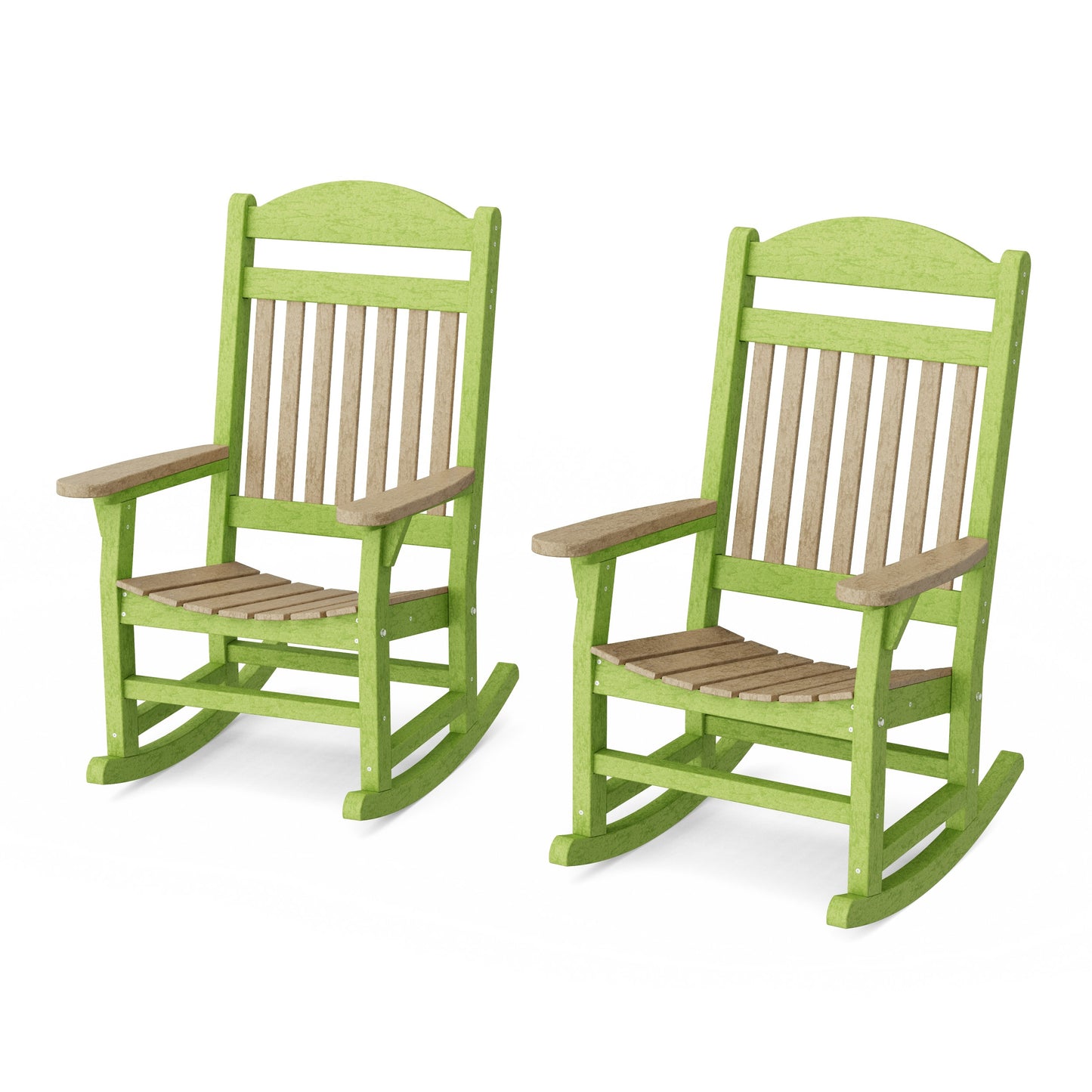 Heritage Traditional Rocking Chairs Set of 2