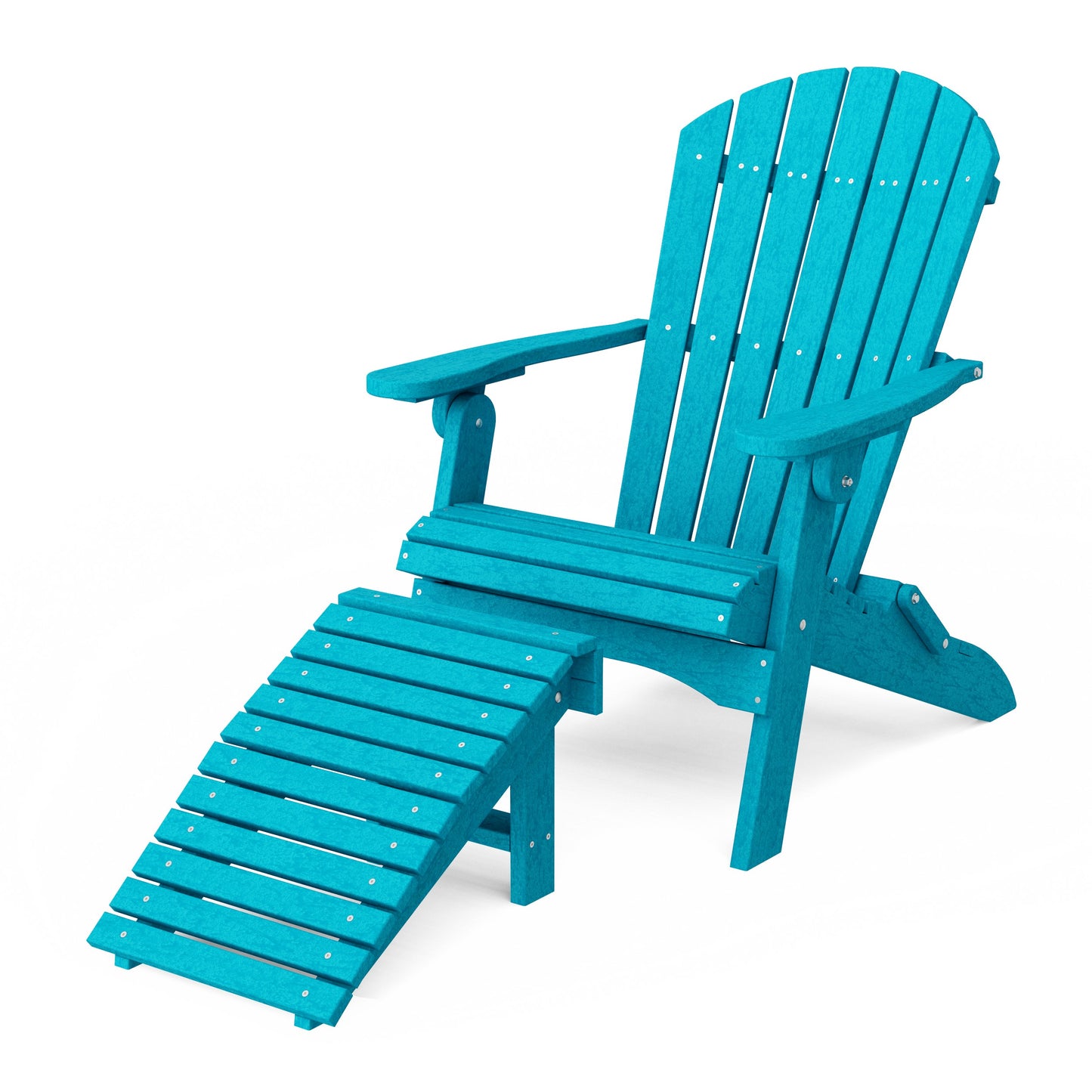 Heritage Folding Adirondack Chair with Ottoman