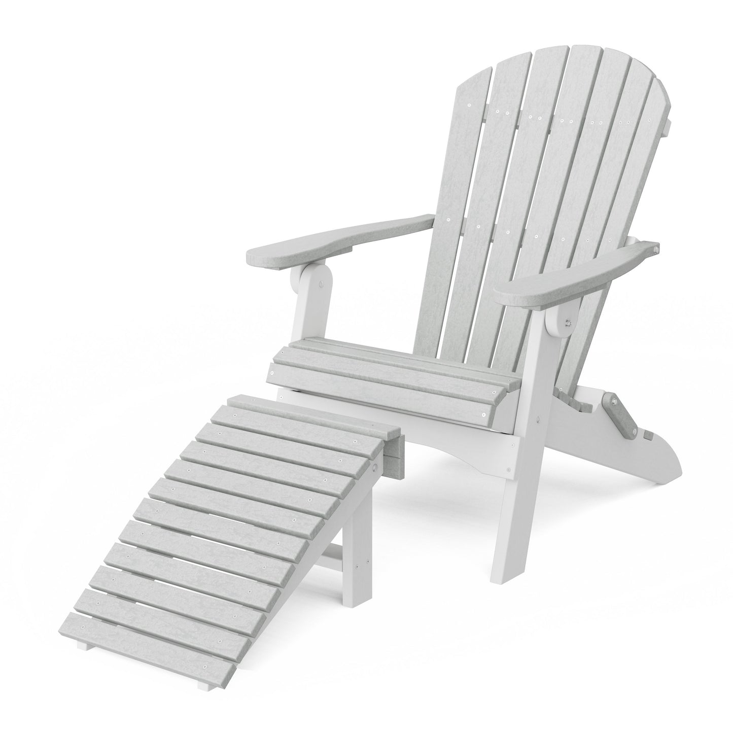 Heritage Folding Adirondack Chair with Ottoman