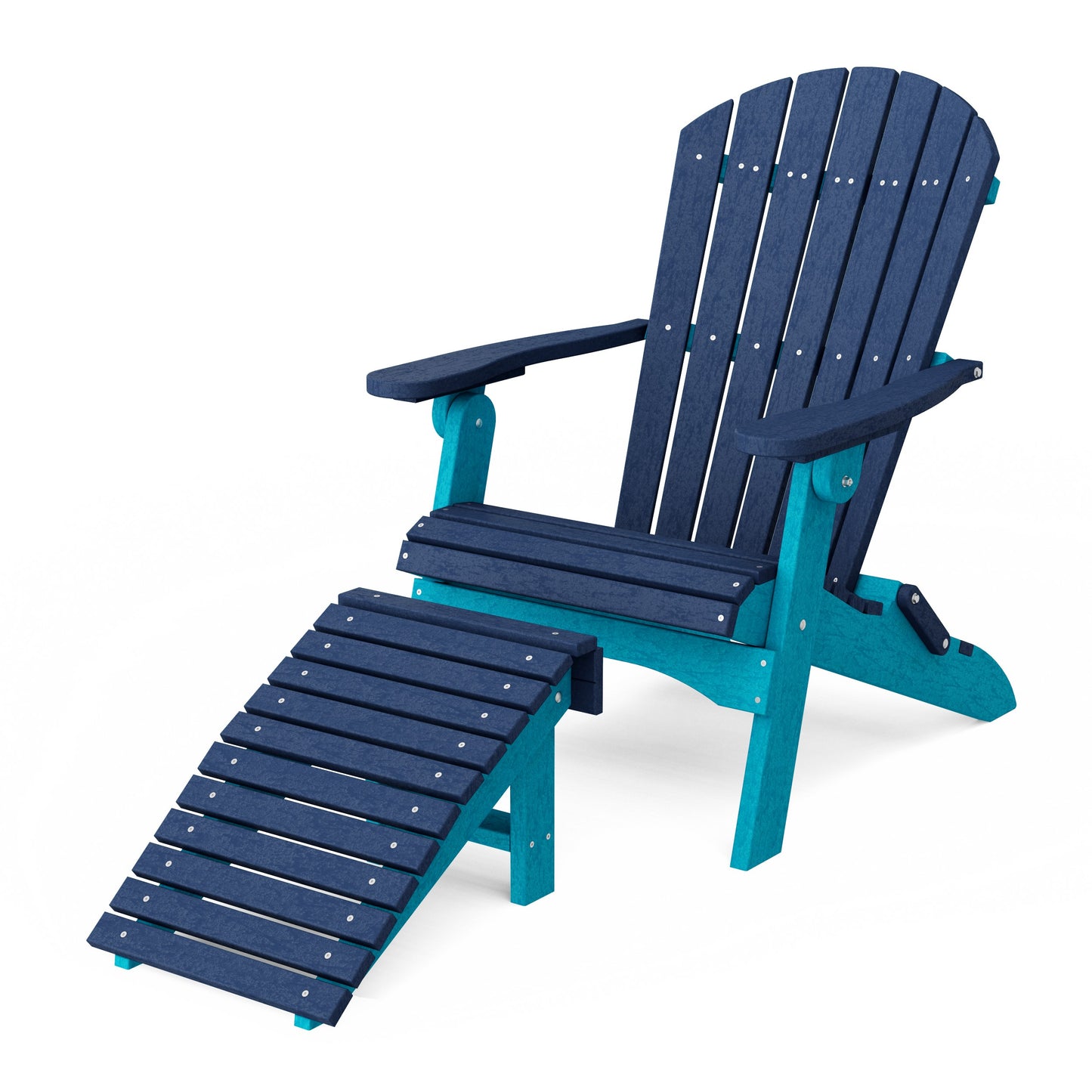 Heritage Folding Adirondack Chair with Ottoman