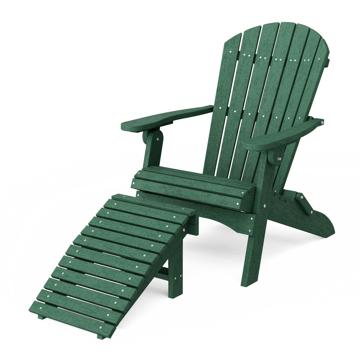Heritage Folding Adirondack Chair with Ottoman