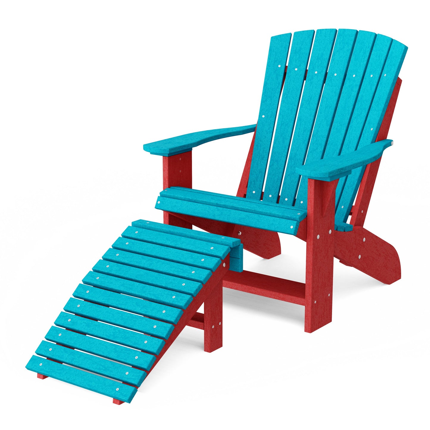 Heritage Adirondack Chair with Footrest